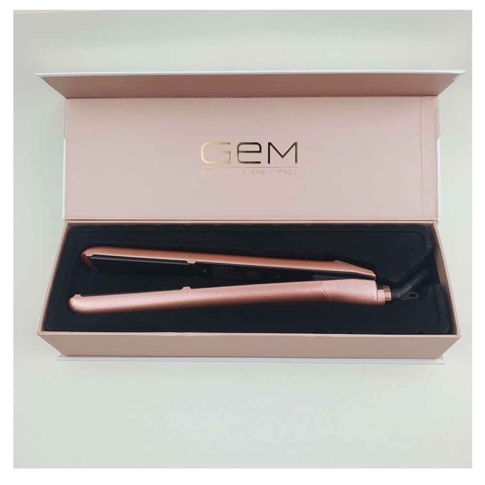 Gem hair straightener